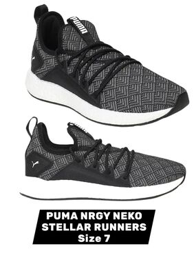 PUMA NRGY NEKO STELLAR Lightweight  Runners,  SIZE 7